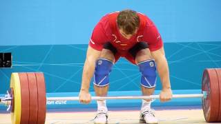 Apti Aukhadov (Russia).Weightlifting. Mens 85 kg