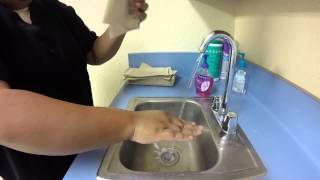 Cna Skill 1 Handwashing