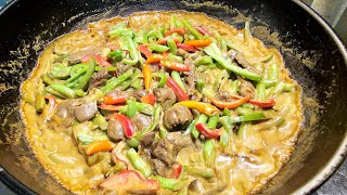 Chicken Gizzard Bicol express recipe!