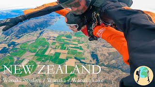 🌏 環遊世界 📌 紐西蘭 New Zealand  vol.2 🇳🇿 / Wanaka Skydive / Wanaka Lake / 從15000英尺跳下來是甚麼感覺 ? / 最美的高空跳傘地點 !