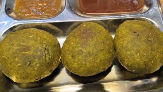 आज बनाई बहुत ही अलग तरीके की कचोरी, देख खुद को रोक नहीं पाएंगे  | Wheat Flour Palak Kachori