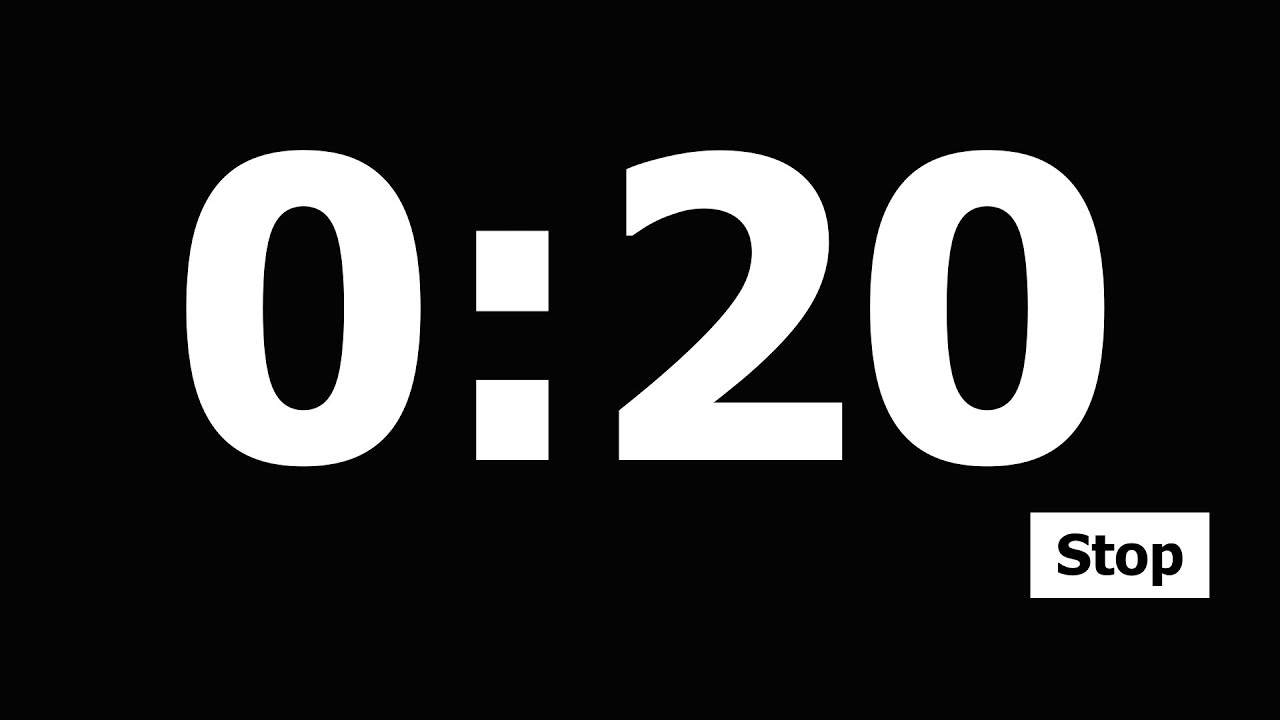 20 Second Timer Velotews