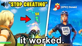 Trolling Verified OG Kids with Hacks as an Epic Developer!