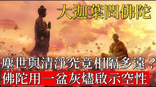 大迦葉問佛陀：塵世與清淨究竟相隔多遠？佛陀用一盆灰燼啟示空性 #大迦葉 #佛陀 #佛教 #佛法 #修行 #禪修 #慈悲 #人生啟示 #佛教故事 #心靈成長 #大乘佛教