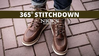 365® Stitchdown Construction | Nicks Handmade Boots