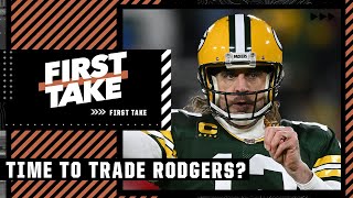 Should the Packers seriously consider trading Aaron Rodgers? First Take debates