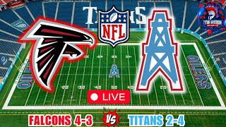 Tennessee Titans vs. Atlanta Falcons Live Stream Play By Play and Reaction | 2023 NFL Week 8