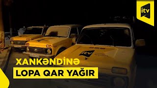 Xankəndinin qarlı gecəsi