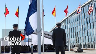 Finland becomes 31st member of NATO | FULL