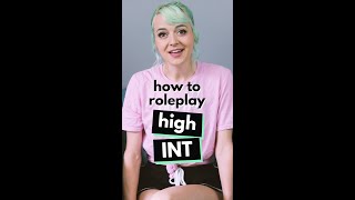 How to roleplay a high Intelligence score // D\u0026D #shorts