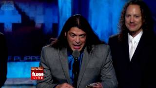 Robert Trujillo's Acceptance Speech (Rock & Roll Hall of Fame induction 2009) [HD]