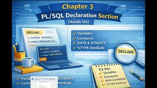 PL/SQL Tutorial 3 | Declaration Section (Hands-on)
