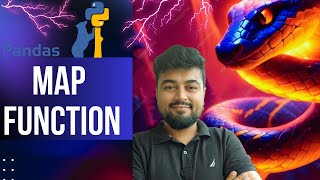#130 Python Tutorial for Beginners | MAP() function in pandas | Hindi