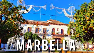 Marbella Sunny Christmas in Spain Costa del Sol Andalucía 4K