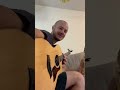 jamming with maya’s kid s guitar