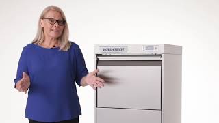 Washtech GL Undercounter Glasswasher Feature Highlights