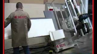 The ultimate boring machine - the SCM Cyflex in action