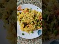 शिल्लक भात tawa pulao