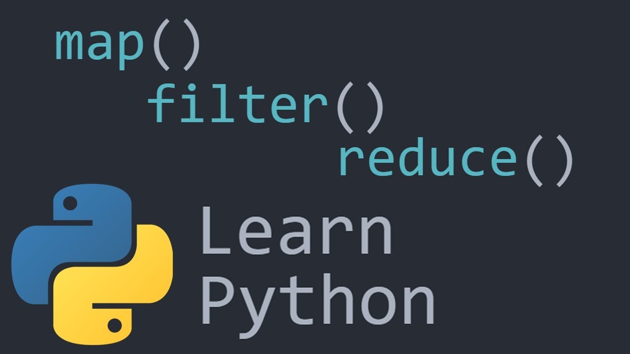 Map Filter Reduce Python Programming Tutorial - YouTube