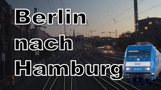 With the EuroNight into the sunset | Berlin - Hamburg | Cab ride | Class 101