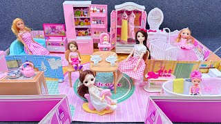 8 Minutes Satisfying with Unboxing Cute Princess Happiness Playset ASMR | Review Toys