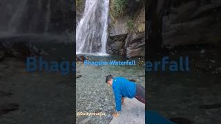 Bhagsu Nag waterfall vibes #bhagsu #bhagsunagwaterfall #mcleodganj #travel #trending