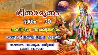 ഗീതാമൃതം | അദ്ധ്യായം : സാംഖ്യയോഗം | കാമ്യ കർമ്മങ്ങളിലുള്ള ഫല്ലച്ച