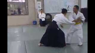 103.01.05 ~合氣道(Aikido)考橘帶(四級)~台北市大同區雙連合氣道場