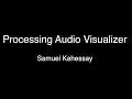 Processing Audio Visualizer Demo