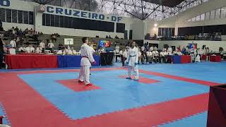 KUMITE SENIOR FEM -61KG Greyciane Silva PE vs Nathalia Faria AM Final Campeonato Brasileiro CBK 2024