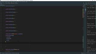 Coding alittle in Java (Time lapse)
