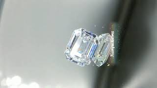 CVD 3.01CT G VS1 Emerald Cut Lab Grown Diamonds With IGI Certified - Tianyu Gems Diamond Factory