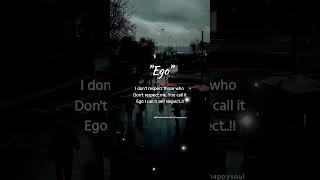 EGO/Life quotes WhatsApp status | English status | Best Inspirational quote #Shorts#viral#motivation