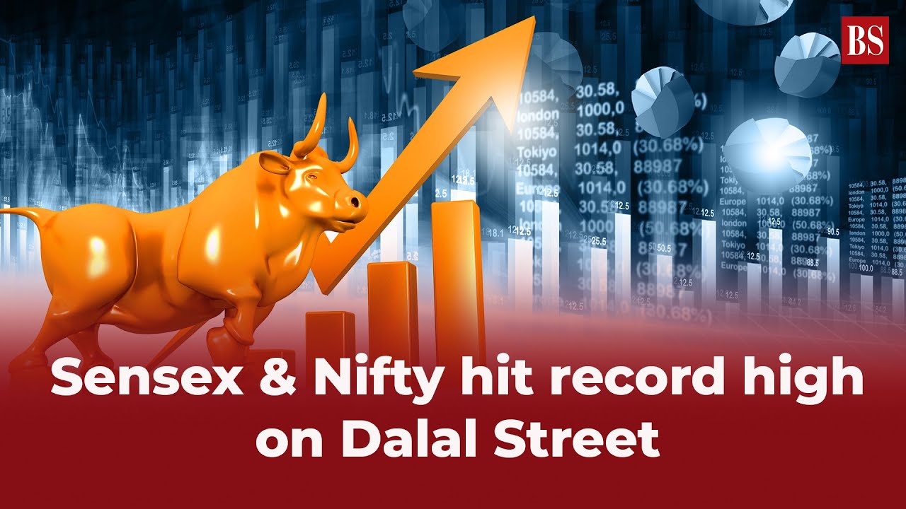 Sensex & Nifty Hit Record High On Dalal Street | Sensex | Nifty50 ...