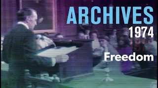 Freedom in a revolutionary economy (1974) | ARCHIVES