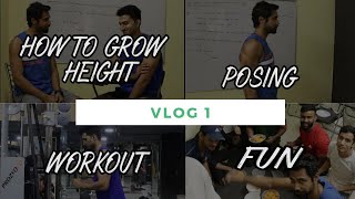 How to Grow HEIGHT | Posing | Subhash Shanker |VLOG 01
