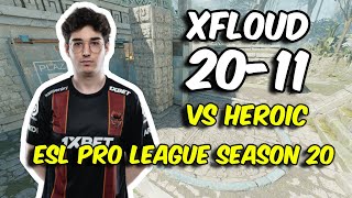 CS2 POV | Sangal xfl0ud (20/11) vs HEROIC (Ancient) @ ESL Pro League Season 20