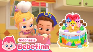 Membuat Kue | Pat a Cake | Lagu Anak | Bebefinn Bahasa Indonesia