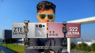 ZTE Nubia Z40 Pro vs Samsung Galaxy S22 Ultra Camera Test
