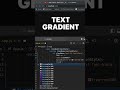 Easy text gradient with tailwind css || web boss
