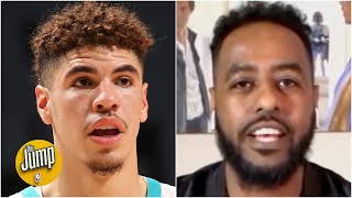 Reacting to LaMelo Ball showing off his passing skills vs. the Raptors | The Jump