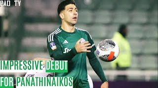 Tasos Bakasetas • Impressive debut for Panathinaikos