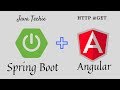 Angular + Spring Boot | Building a Web Application | @GET | Java Techie