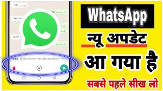 WhatsApp New Update 2021, New WhatsApp Update2021, New WhatsApp Update Features, Hindi AndroidTips
