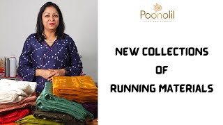 NEW COLLECTION OF TISSUE SILK  RUNNING MATERIALS