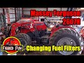 170: Massey 2607H - Changing Fuel Filters