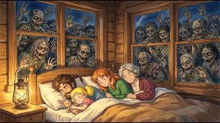 Surviving in a Treehouse While Hiding From Zombies 🧟♂️| Ghibli Cozy Apocalypse ASMR