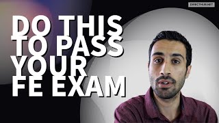 Do this to Pass your FE Exam - Deliberate Practice