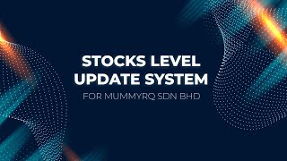 ITS232 STOCK LEVEL UPDATE SYSTEM [A4CS1434B]