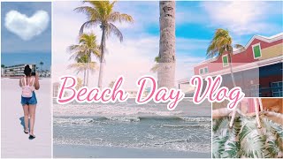 Beach Day Blog || GRWM, Beach trip \u0026 What's in my Beach tote ♡